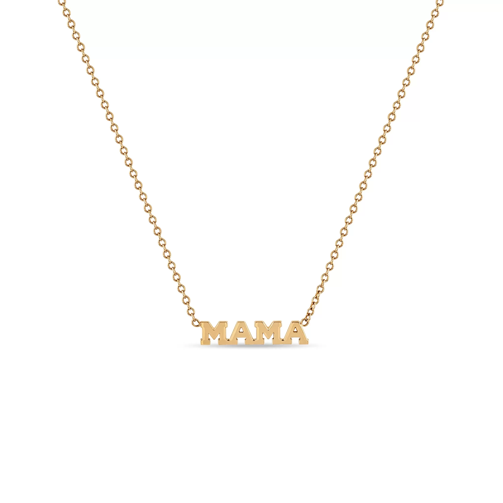 14k Itty Bitty MAMA Necklace