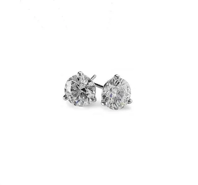 3/8 Carat Diamond Stud Earrings