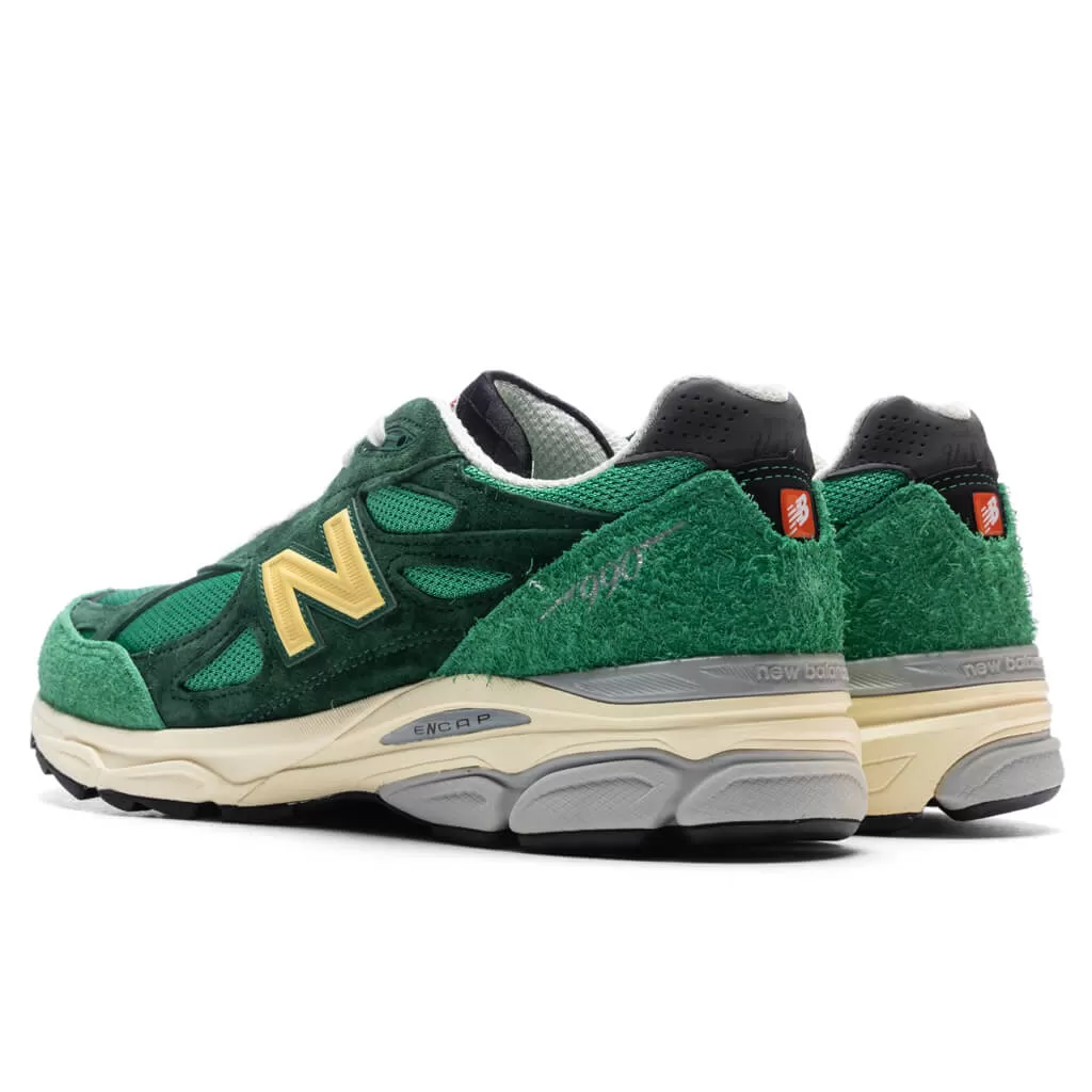 990v3 Made in USA - Kelly Green/Varsity Gold