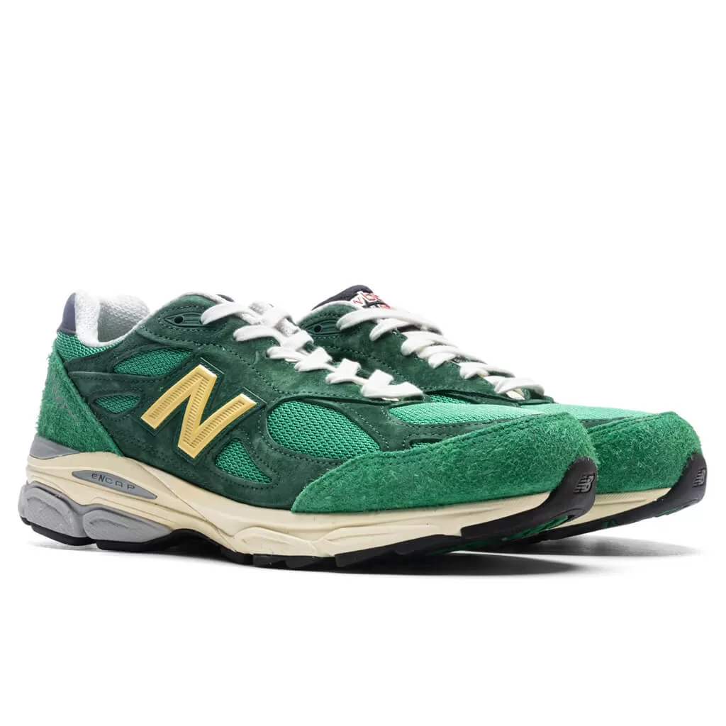 990v3 Made in USA - Kelly Green/Varsity Gold