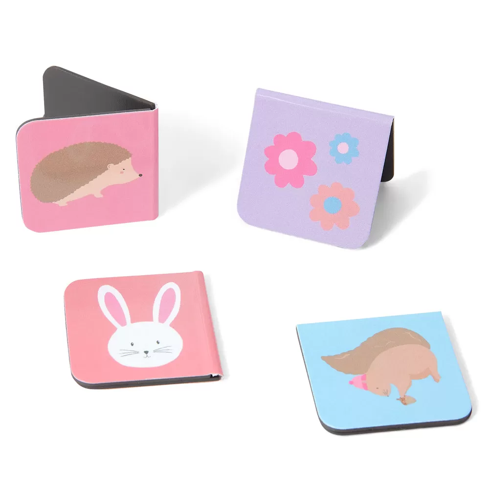 Accessorize London Girl's Multi Woodland Magnetic Page Markers Set Of 4