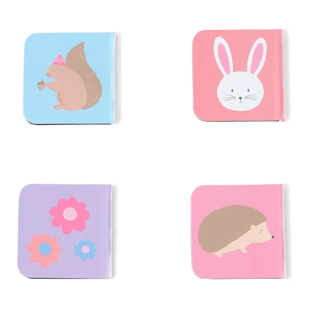 Accessorize London Girl's Multi Woodland Magnetic Page Markers Set Of 4