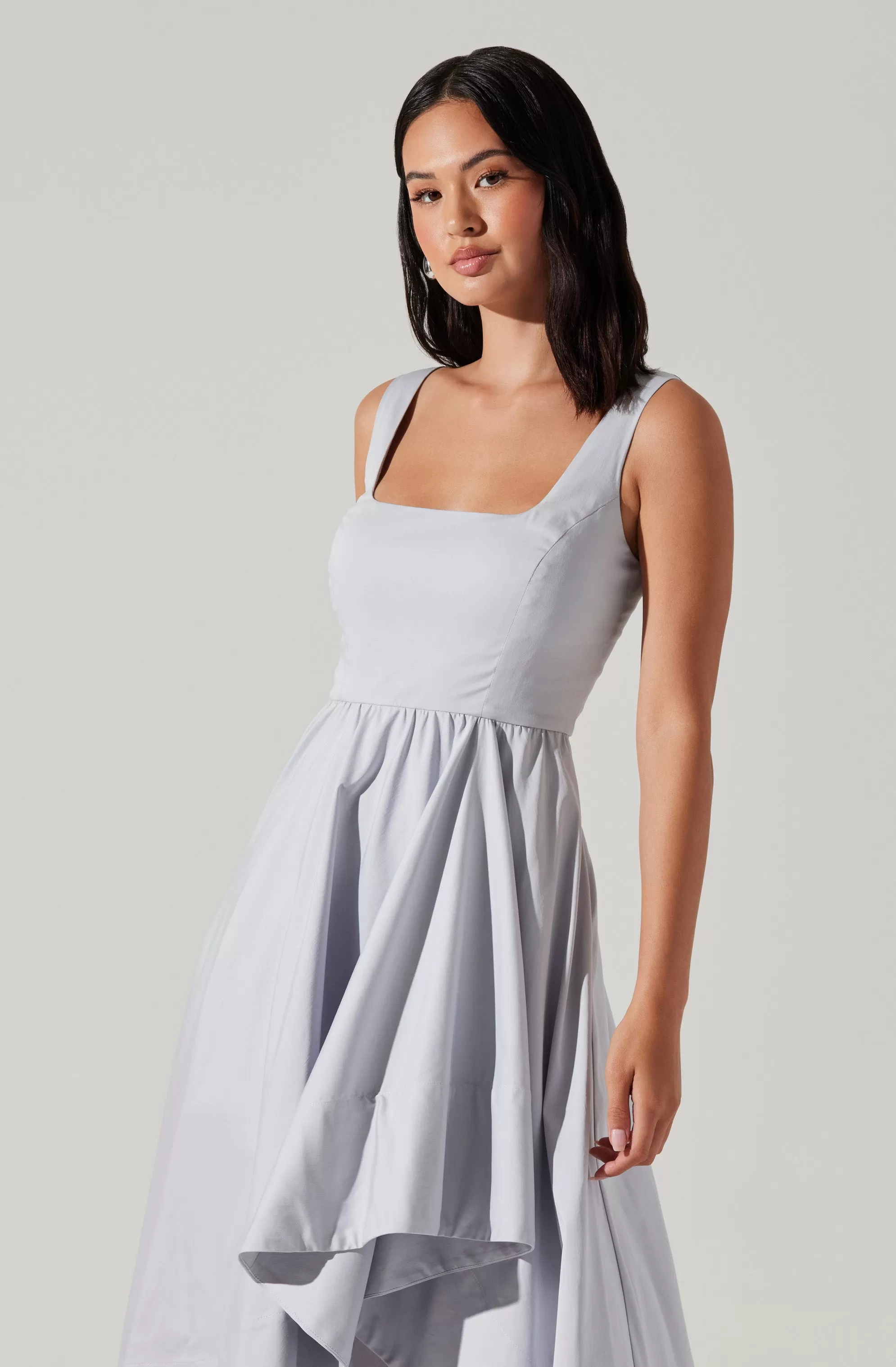 Allora Asymmetrical Midi Dress