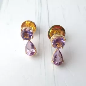 Amethyst Separates Earrings