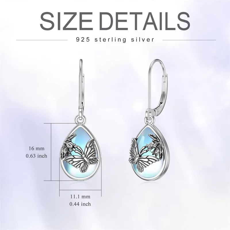 Bird Earrings Hummingbird Dragonfly Butterfly Cardinal Earrings for Women 925 Sterling Silver Jewelry Bird Earrings