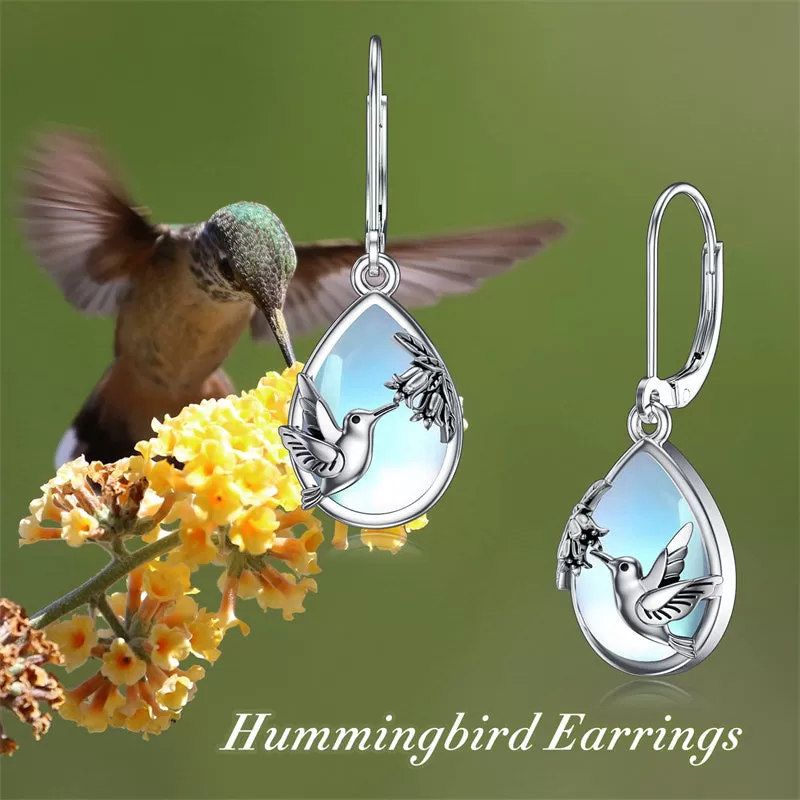 Bird Earrings Hummingbird Dragonfly Butterfly Cardinal Earrings for Women 925 Sterling Silver Jewelry Bird Earrings