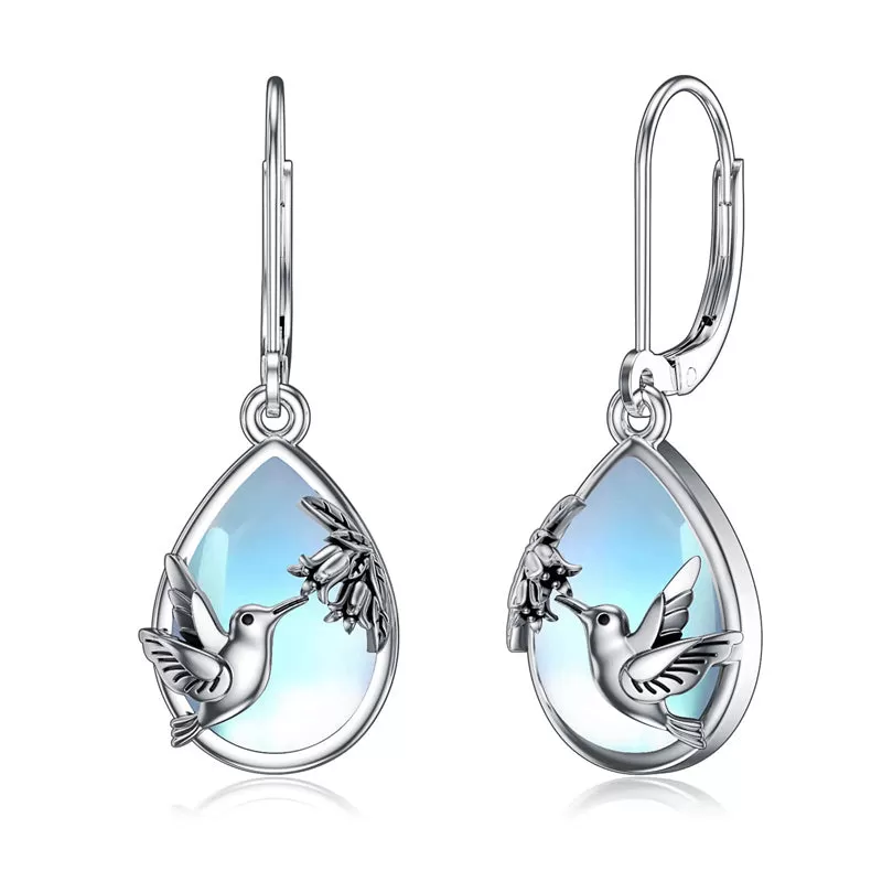 Bird Earrings Hummingbird Dragonfly Butterfly Cardinal Earrings for Women 925 Sterling Silver Jewelry Bird Earrings