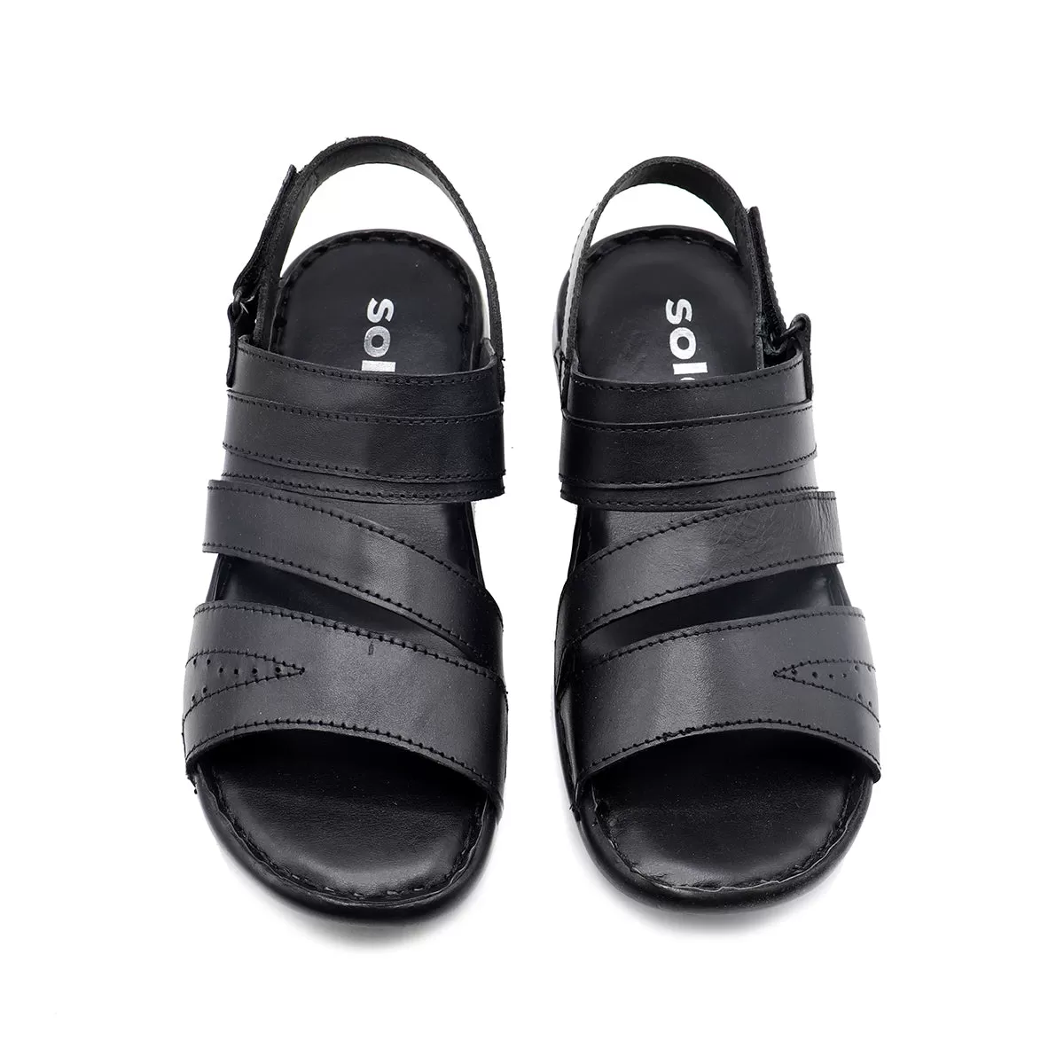 Black Casual Sandal 115114