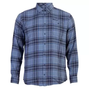 Blend Men's checked flannel shirt 20714989 194024 dress blue