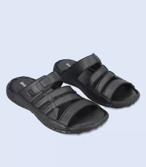 BM5493-BLACK-Men Casual Slipper