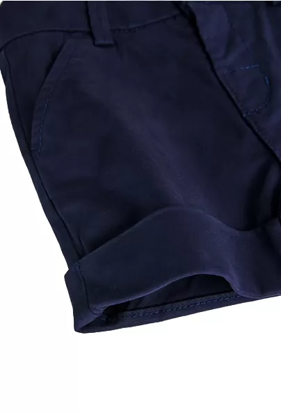 Boboli satin shorts for boys 718309 2440 blue