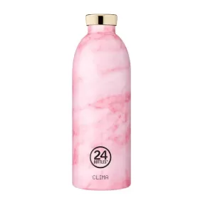 Bottiglia Termica 24 Bottles Clima 850ml Rosa Marmorizzato