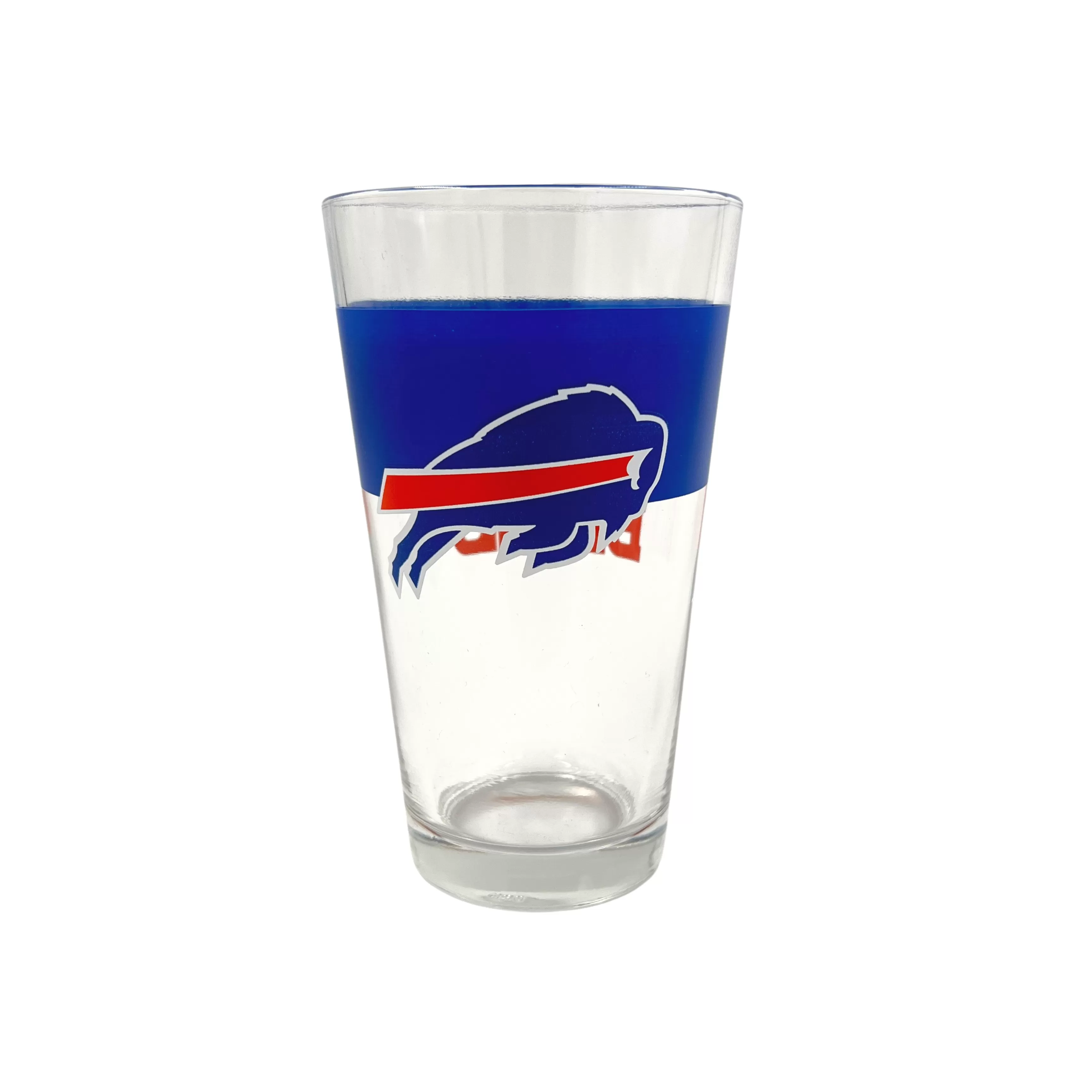 Buffalo Bills Colorblock 16oz Pint Glass