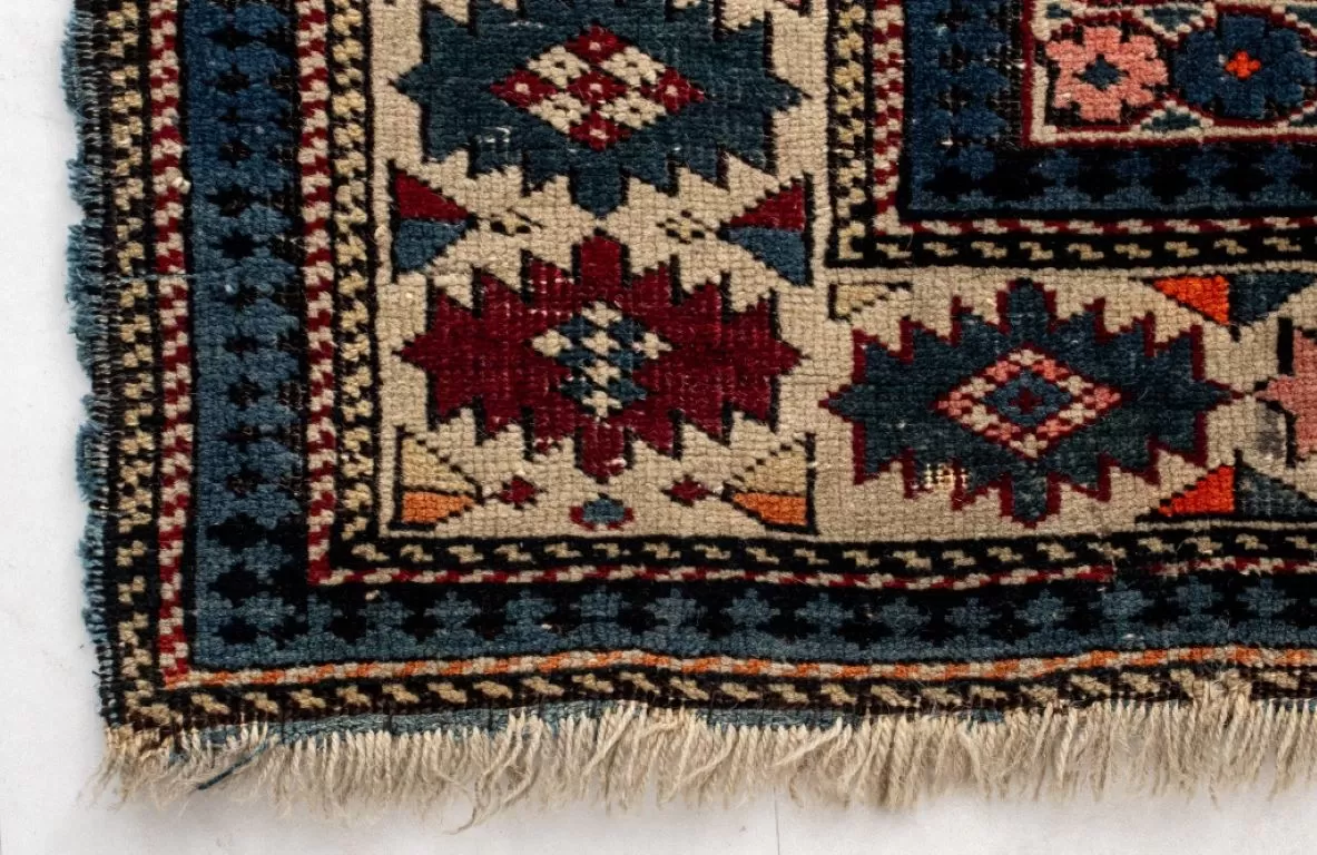 Caucasian Kazak Rug 5' x 3.75'