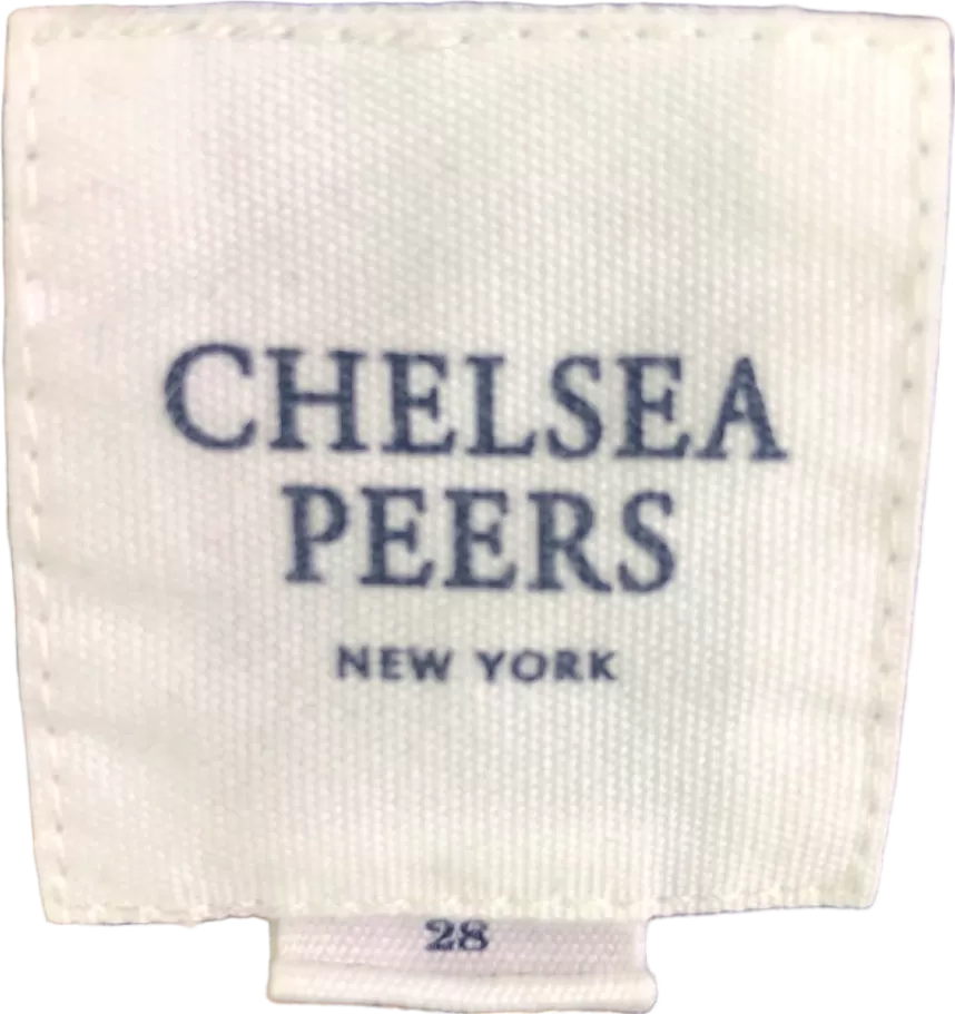 Chelsea Peers Navy Dog Print Pyjama Set UK 28