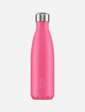 Chillys 500ml Water Bottle Neon Pink