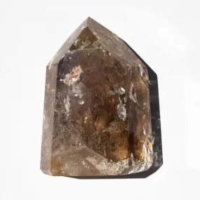 Citrine (going into smoky)-Natural, Polished Point