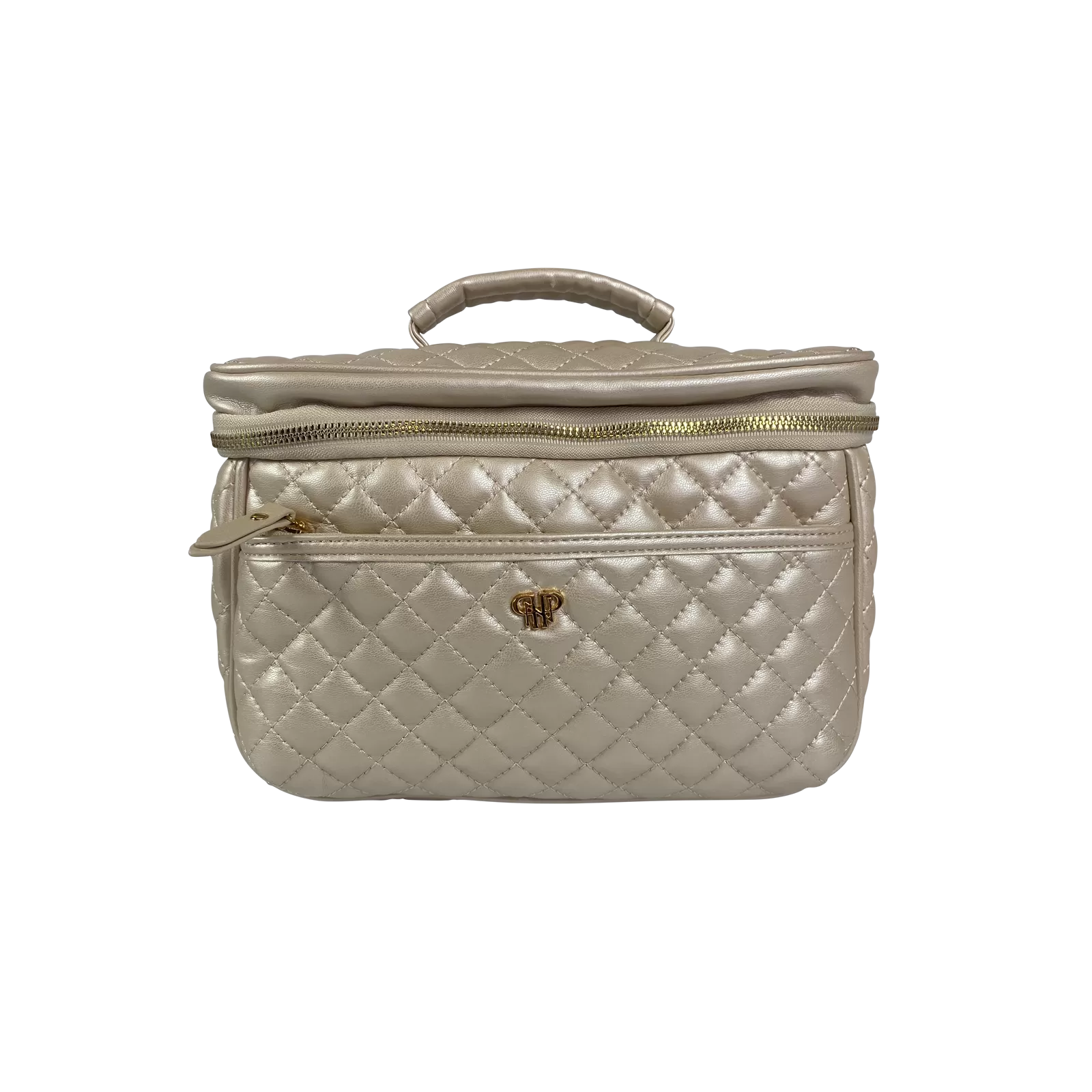 Classic Train Case - Pearl Quilted