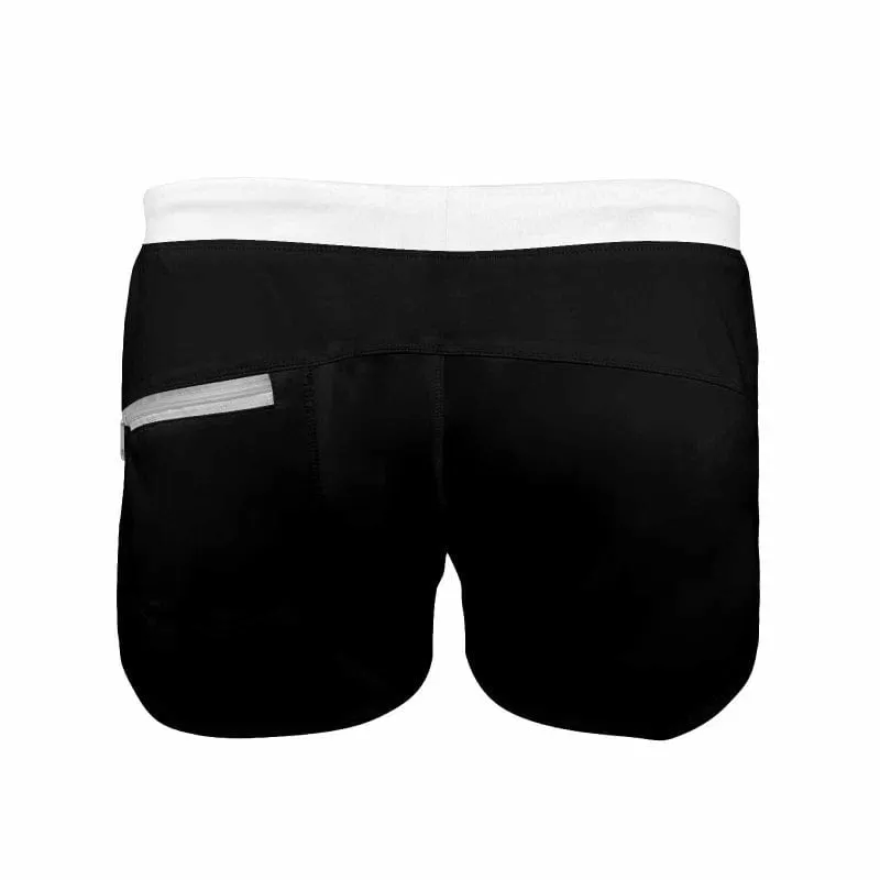 Custom Photo Unlimited Rides for Men's Short-leg Sport Shorts with Zipper Pockets Bodybuilding Short