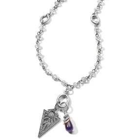 Deco Amethyst Necklace