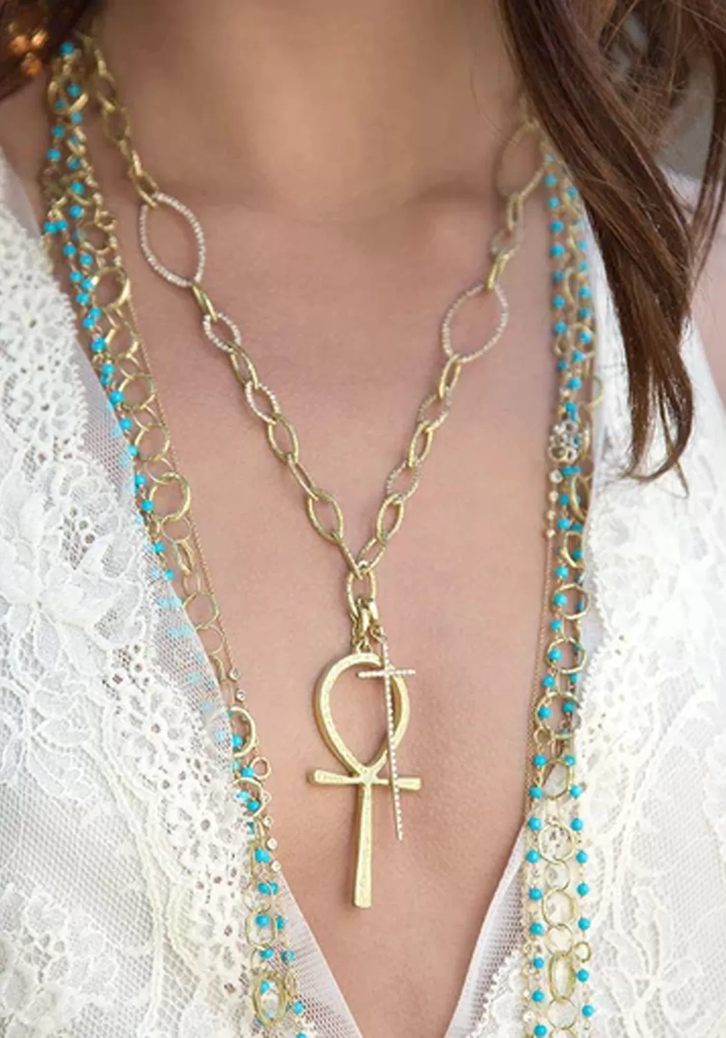 Dominique Cohen 18KYG Classic Opera Chain Necklace | 42"