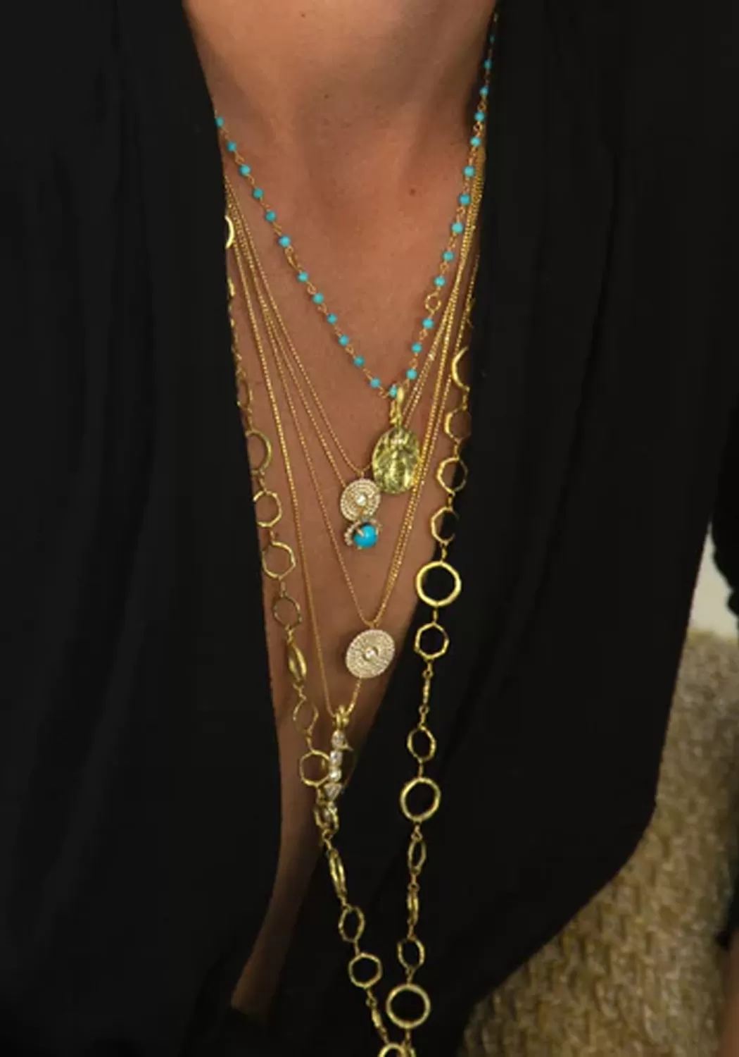 Dominique Cohen 18KYG Classic Opera Chain Necklace | 42"