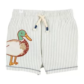 Duck Applique Swim Trunks