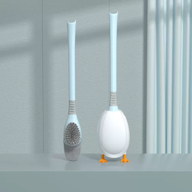 Duck Shape Silicone Toilet Brush