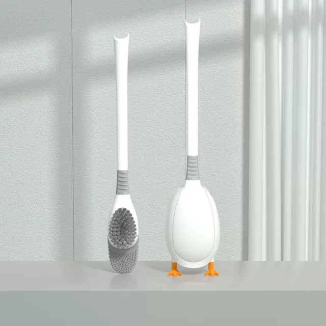 Duck Shape Silicone Toilet Brush