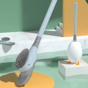 Duck Shape Silicone Toilet Brush