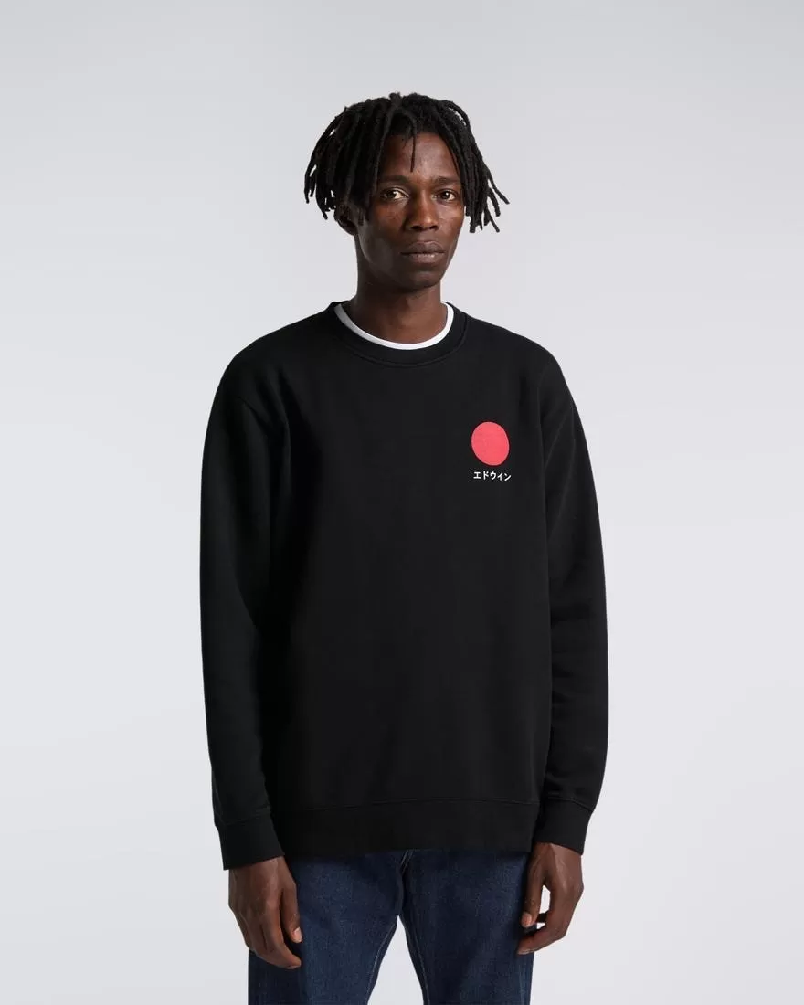 EDWIN JAPANESE SUN SWEAT Black