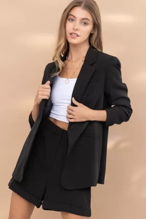 Effortlessly Chic Blazer Short Set