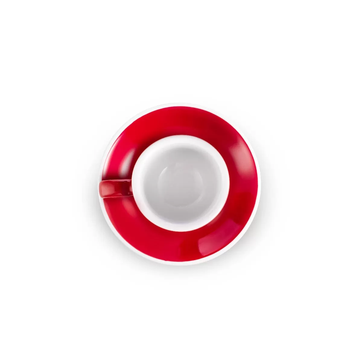 Egg Style Espresso Cup & Saucer (2.7oz/80ml) - Set of 2