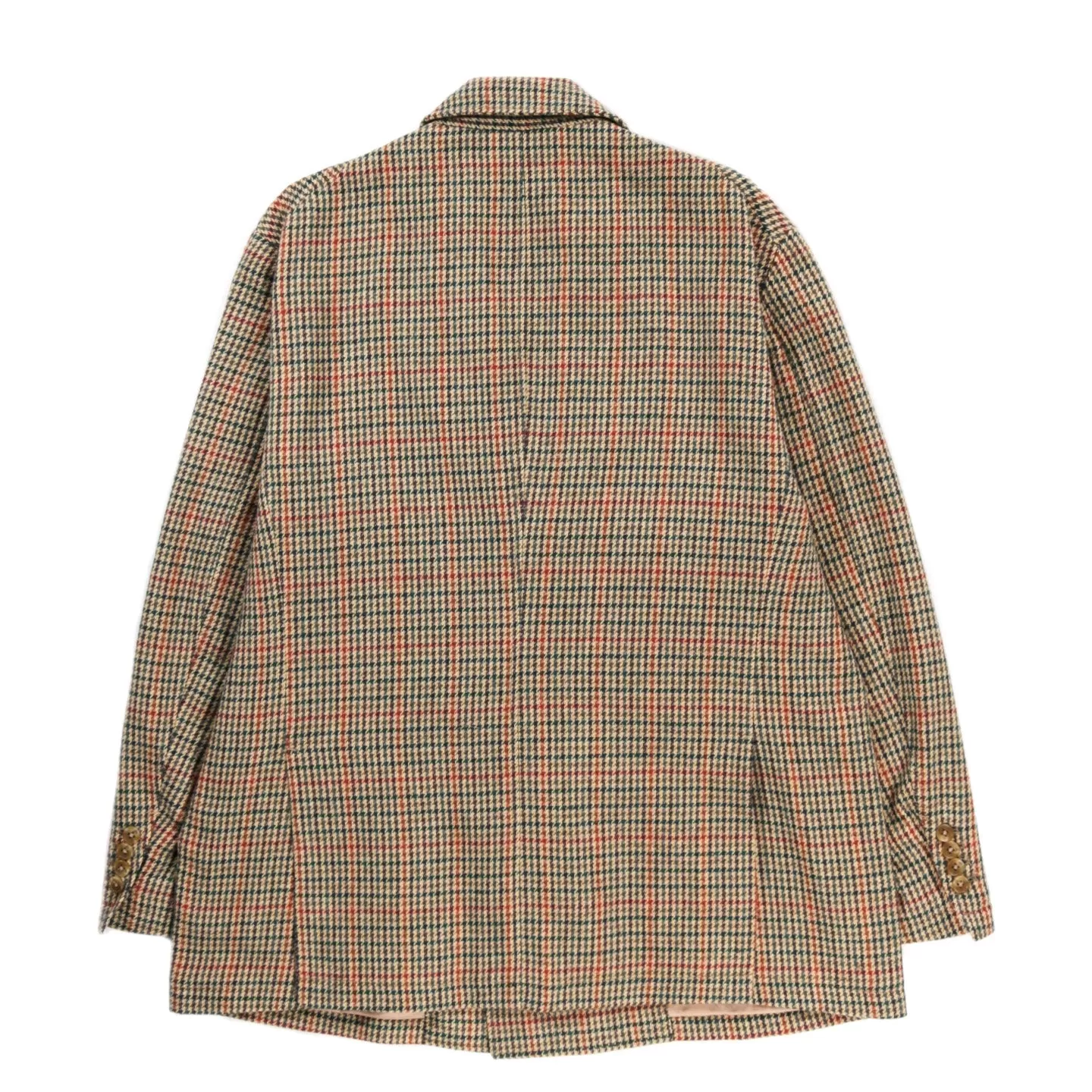 ENGINEERED GARMENTS DB JACKET KHAKI GUNCLUB CHECK