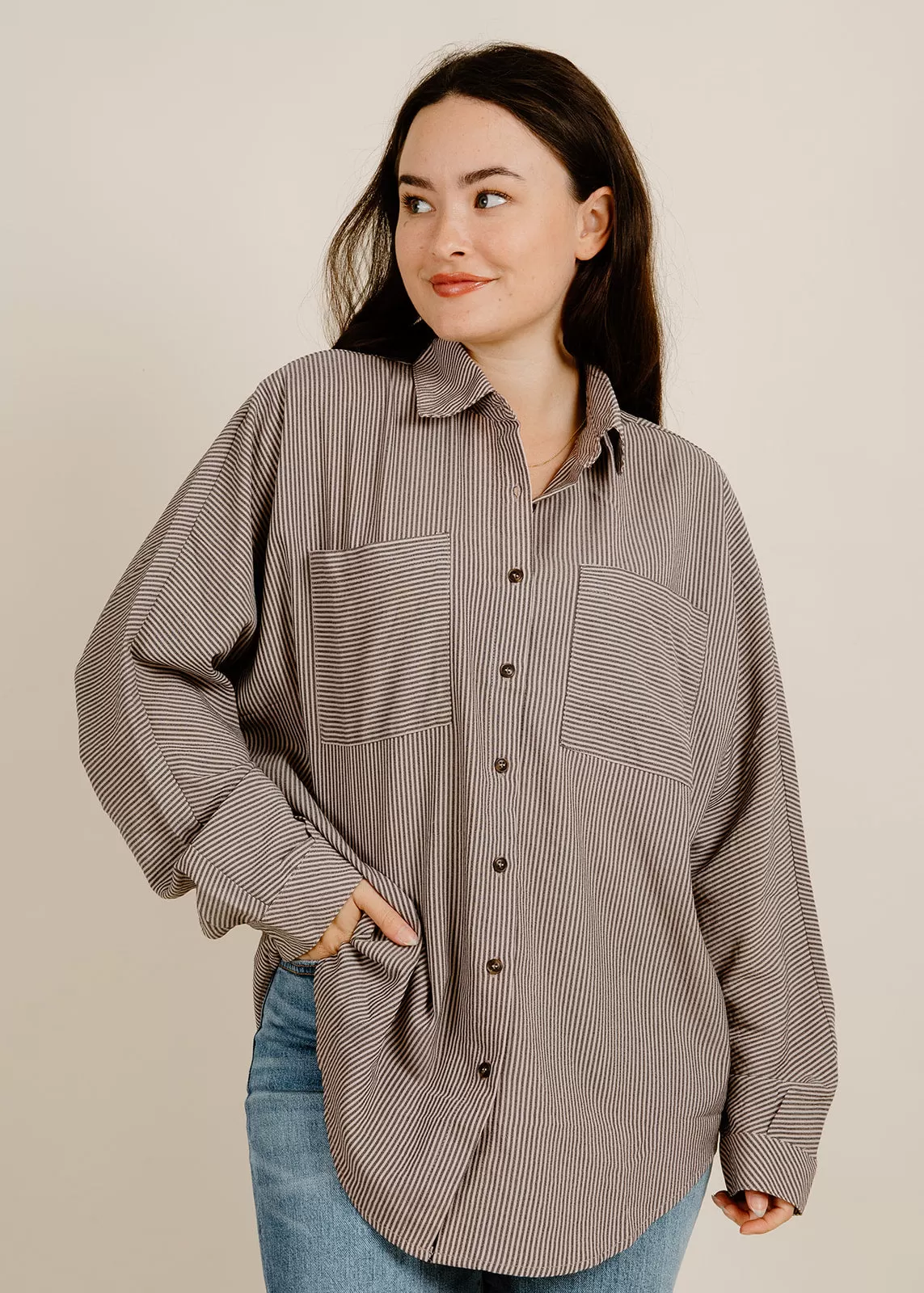 Estelle Button-Down