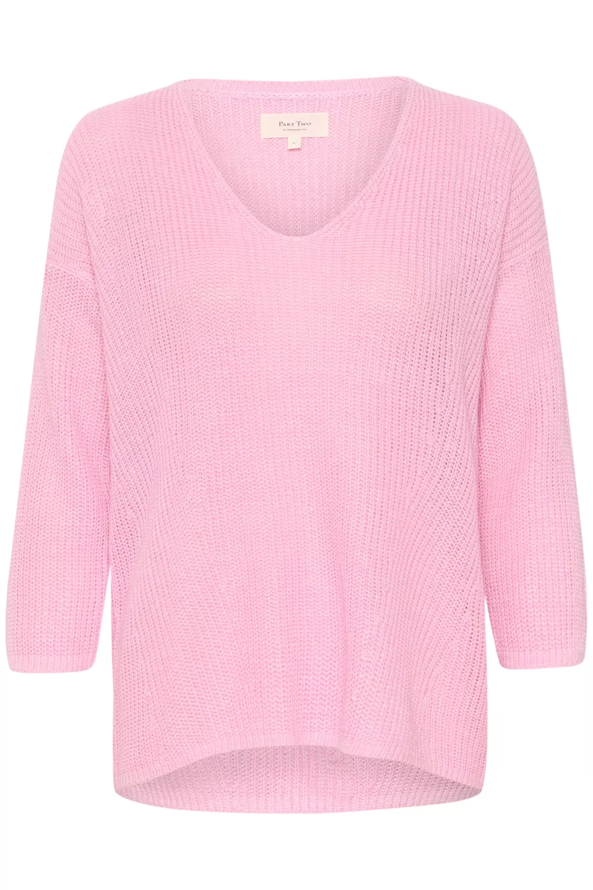 ETRONA LINEN SWEATER (PINK LAVENDER) - PART TWO