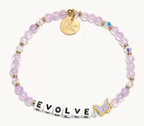 Feelin' Lucky - 'Evolve' with Butterfly Little Words Project Friendship Beaded Bracelet