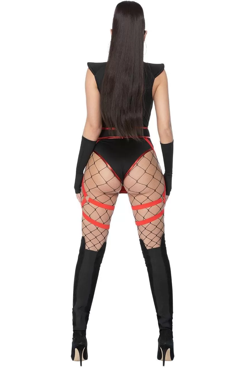 Fever Scarlet Ninja Costume