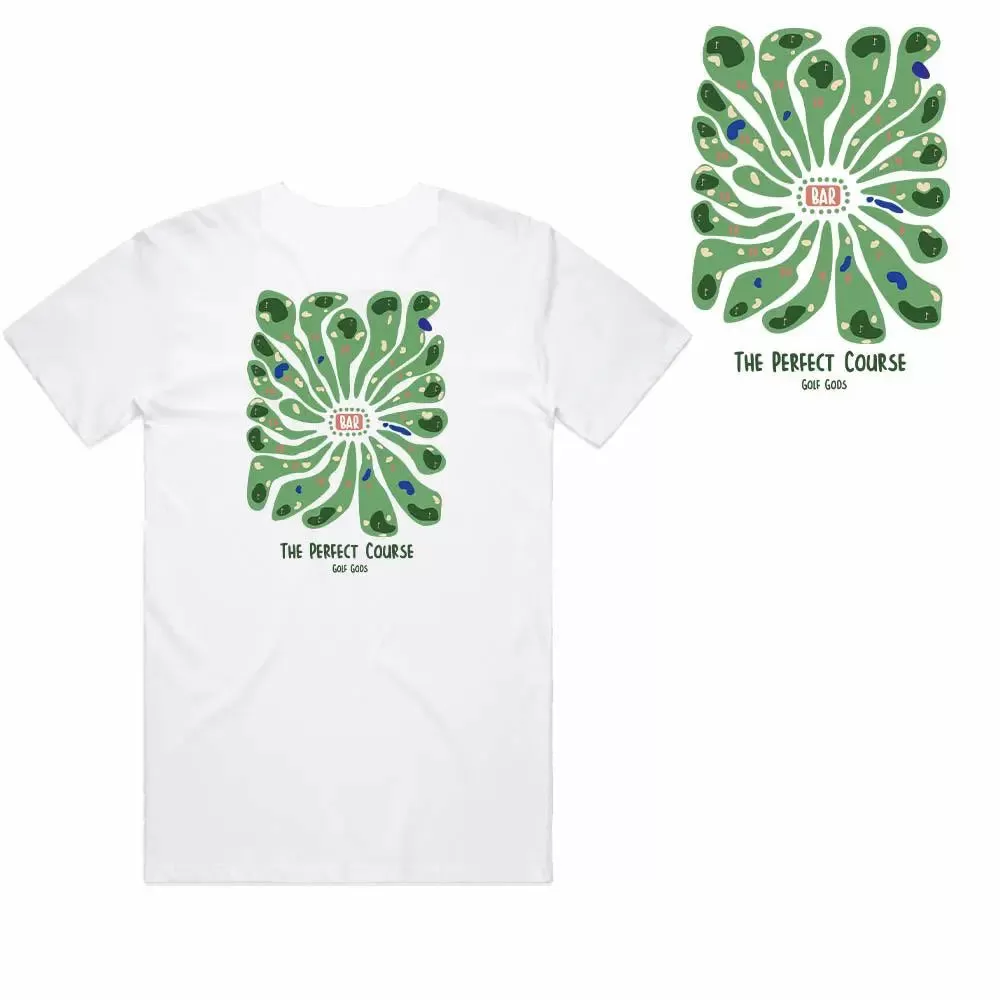 Golf Gods - Perfect Course Cotton T-Shirt