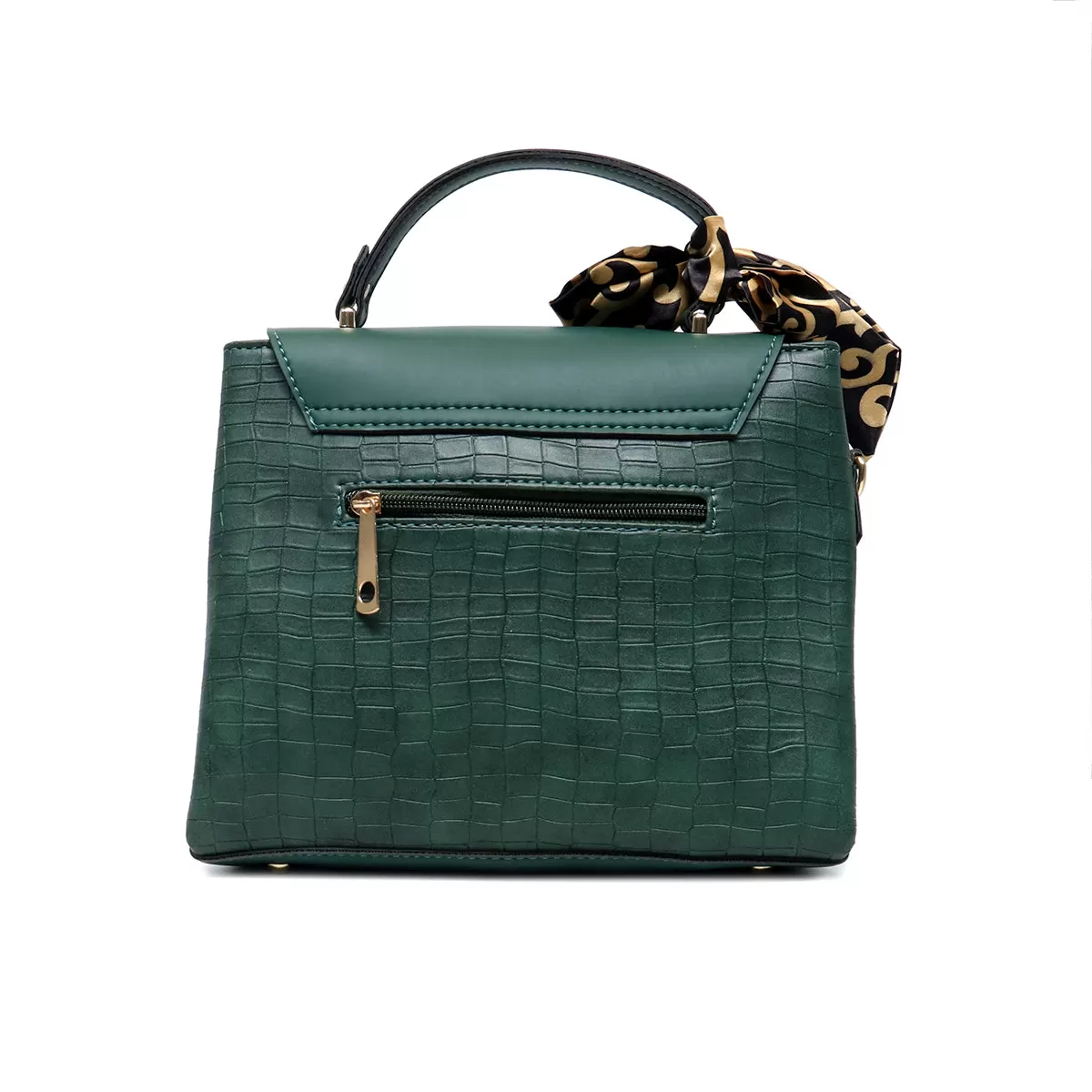 Green Casual Hand Bag P00P01184