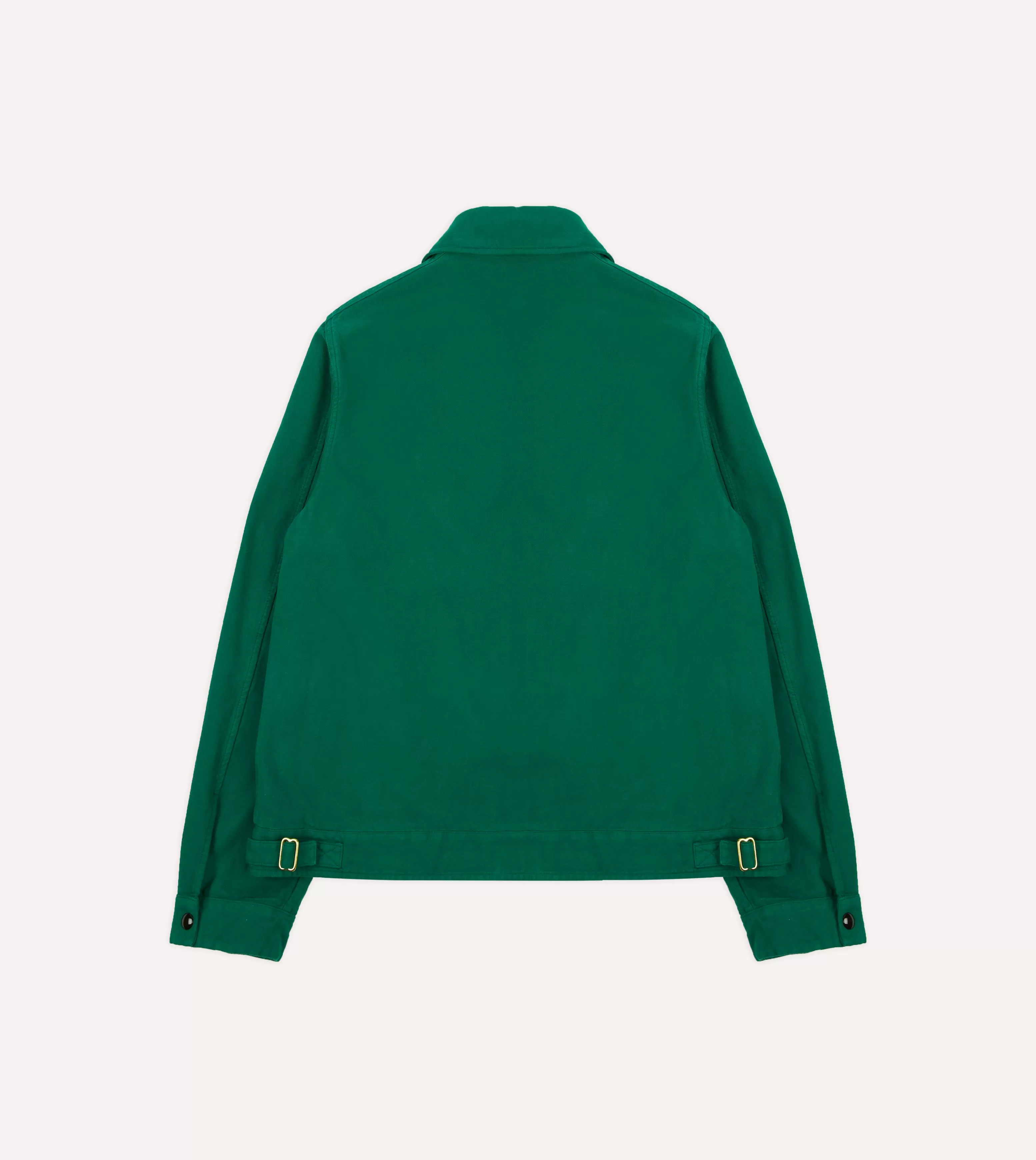 Green Cotton Blouson Jacket