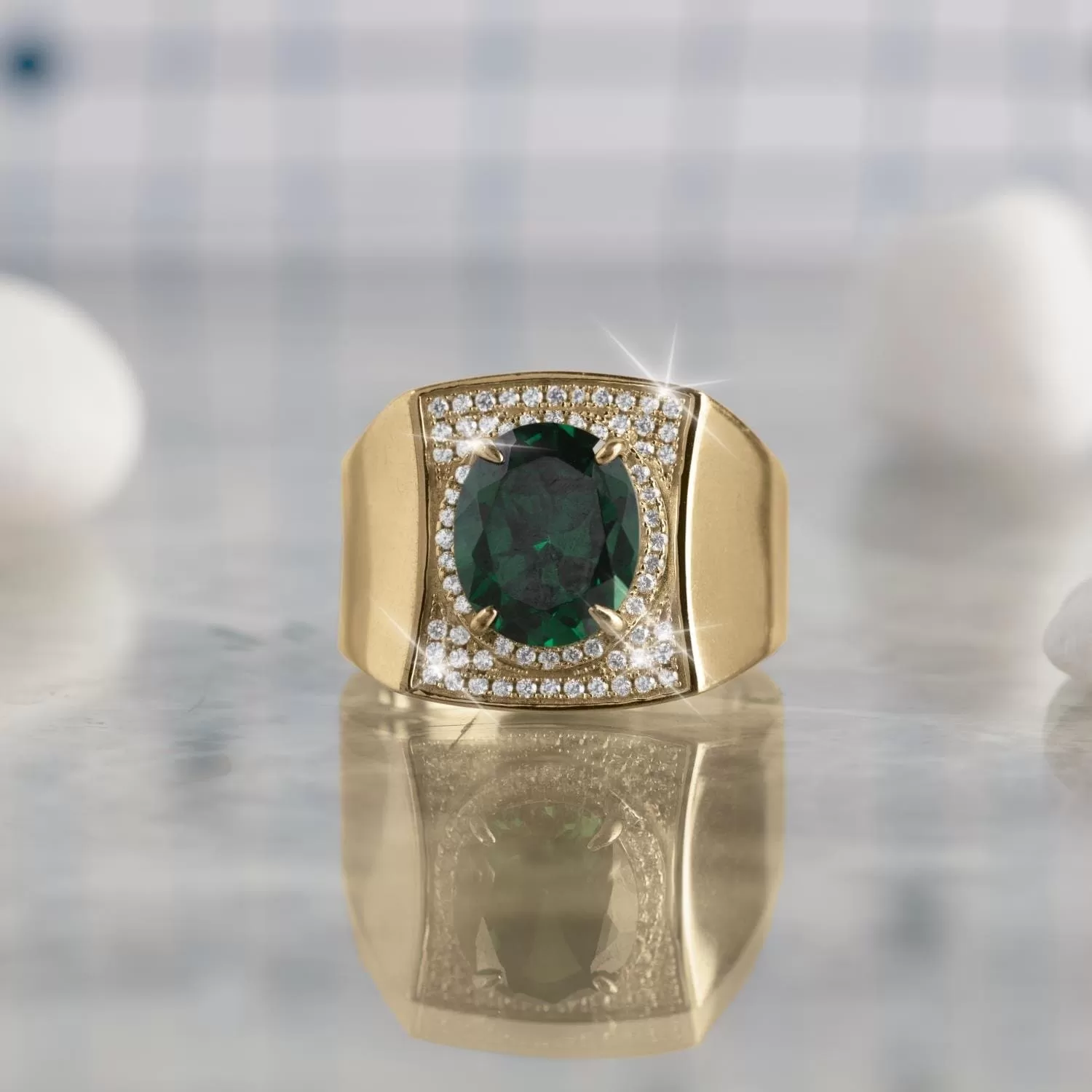 Green Magnate Ring