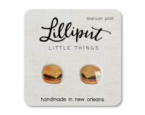 Hamburger Earrings