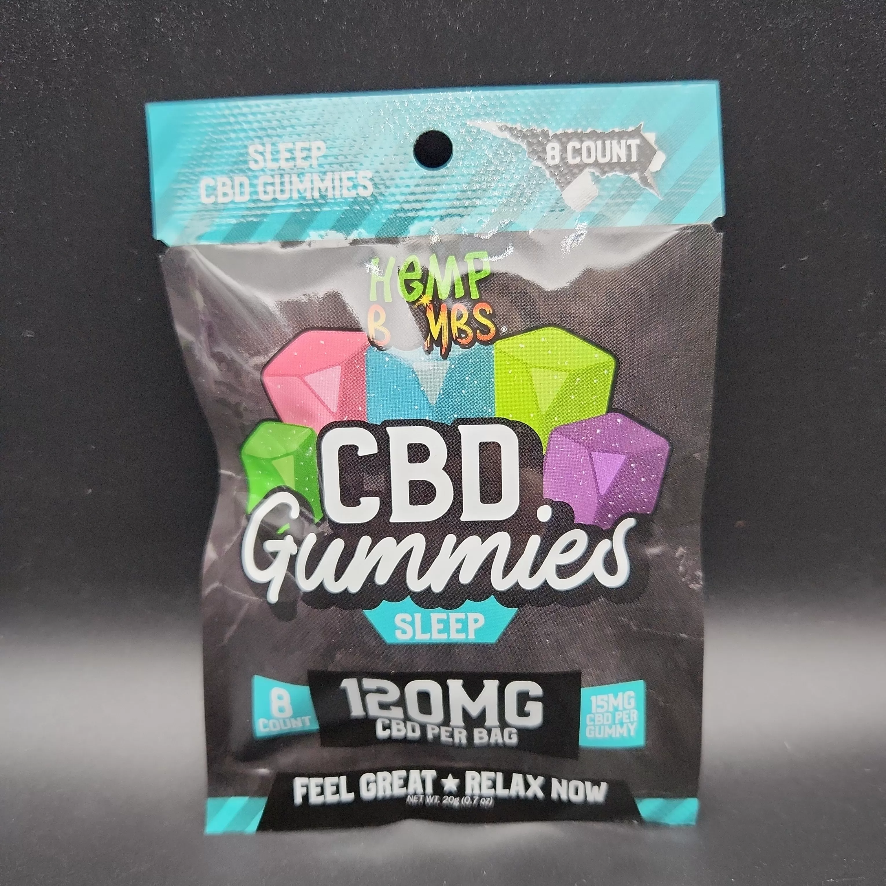 Hemp Bombs - 15mg CBD Gummies 8ct