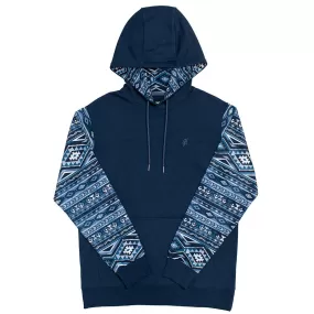 Hooey Men's Summit Aztec Sleeve Hoodie