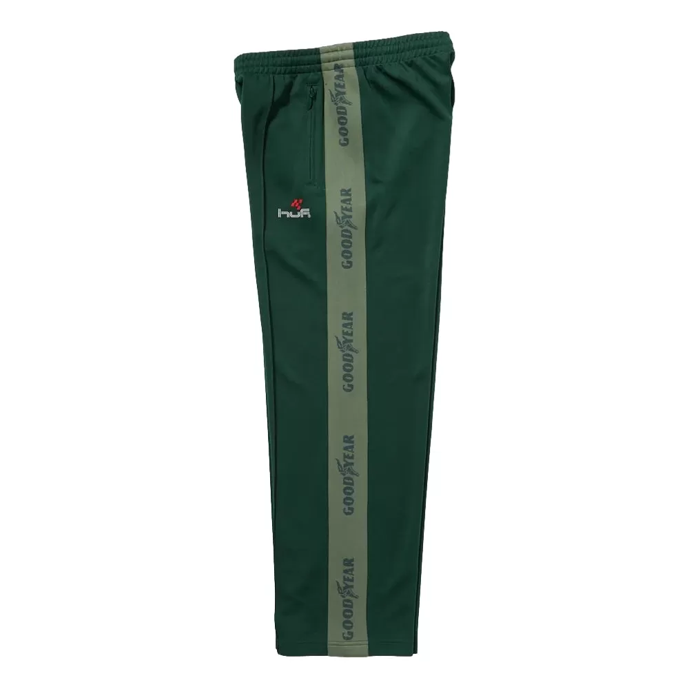 HUF TOURING TRACK PANT-FOREST GREEN