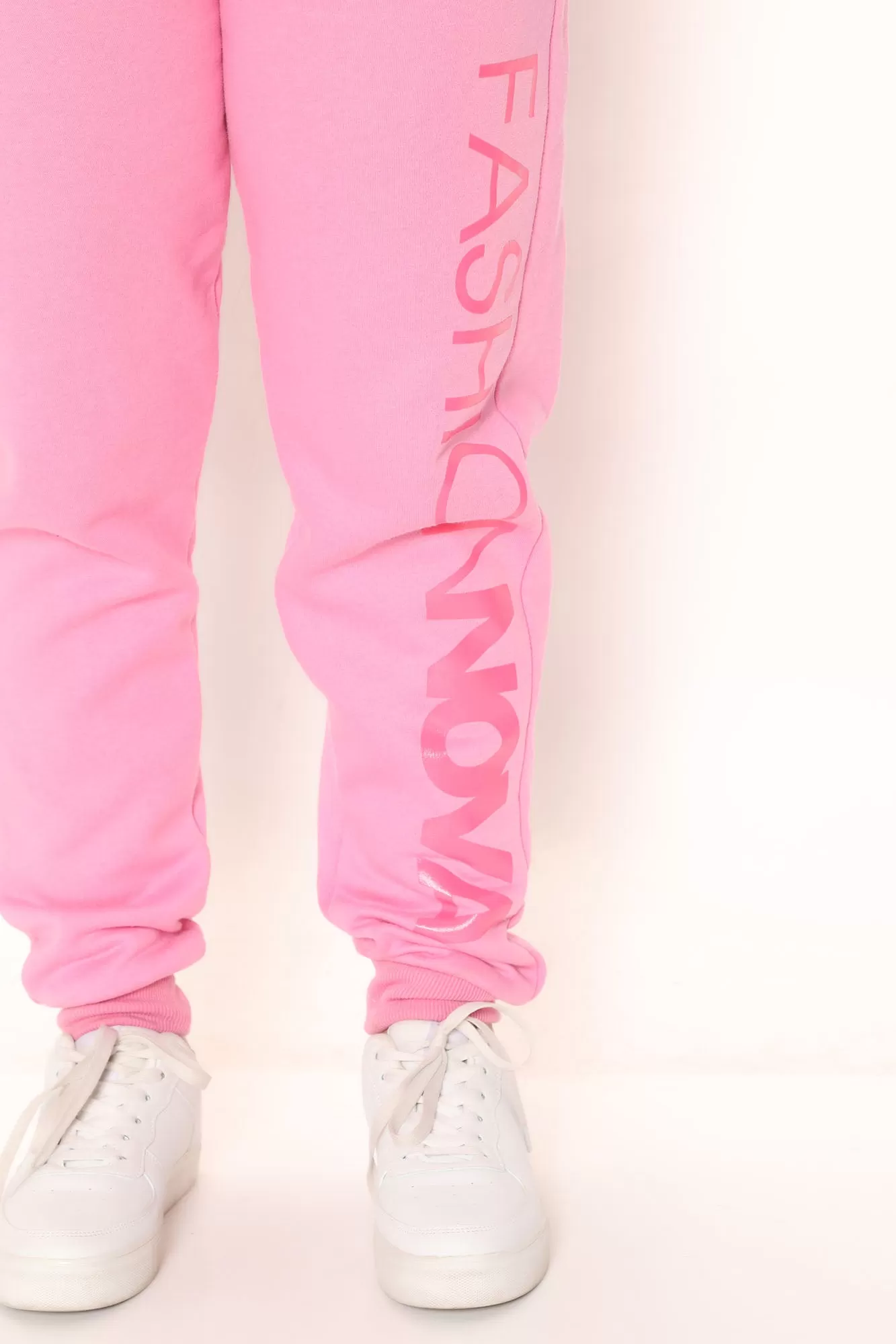 In My Fashion Nova Jogger Set - Pink