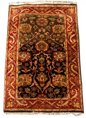 Indo Persian Mahal Rug 5' x 3'