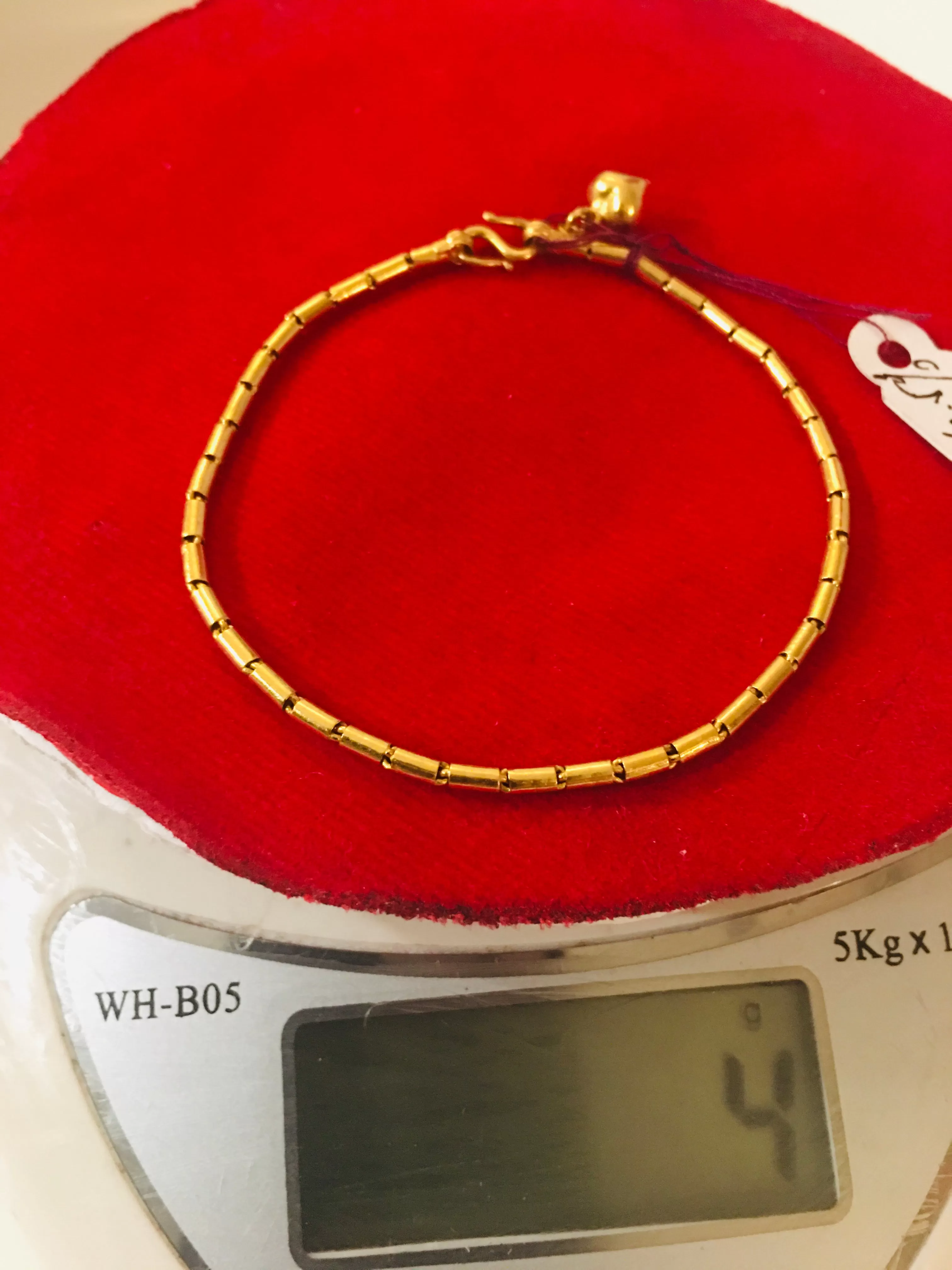 Item no. SP1044 Bangkok 6.5” New Bracelet 4grams