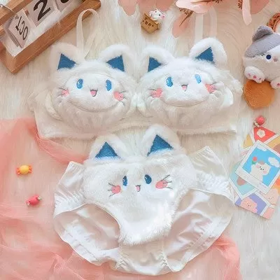 Kawaii Cat Underwear Suits PN6324